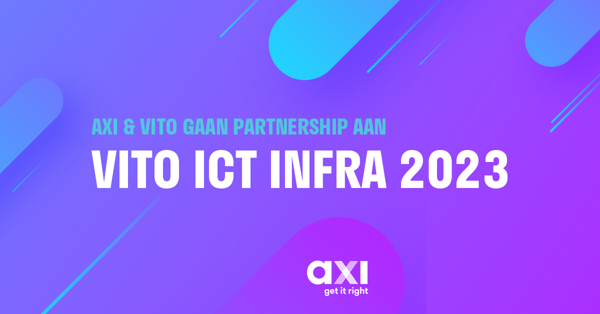 AXI geselecteerd als partner binnen het VITO ICT Infra 2023 raamcontract