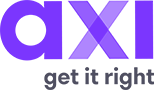 AXI get it right logo