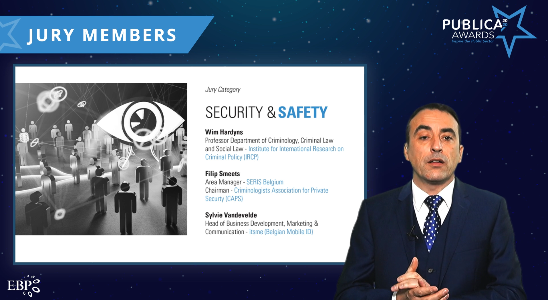 Overzicht van de Publica awards jury voor de categorie security & safety