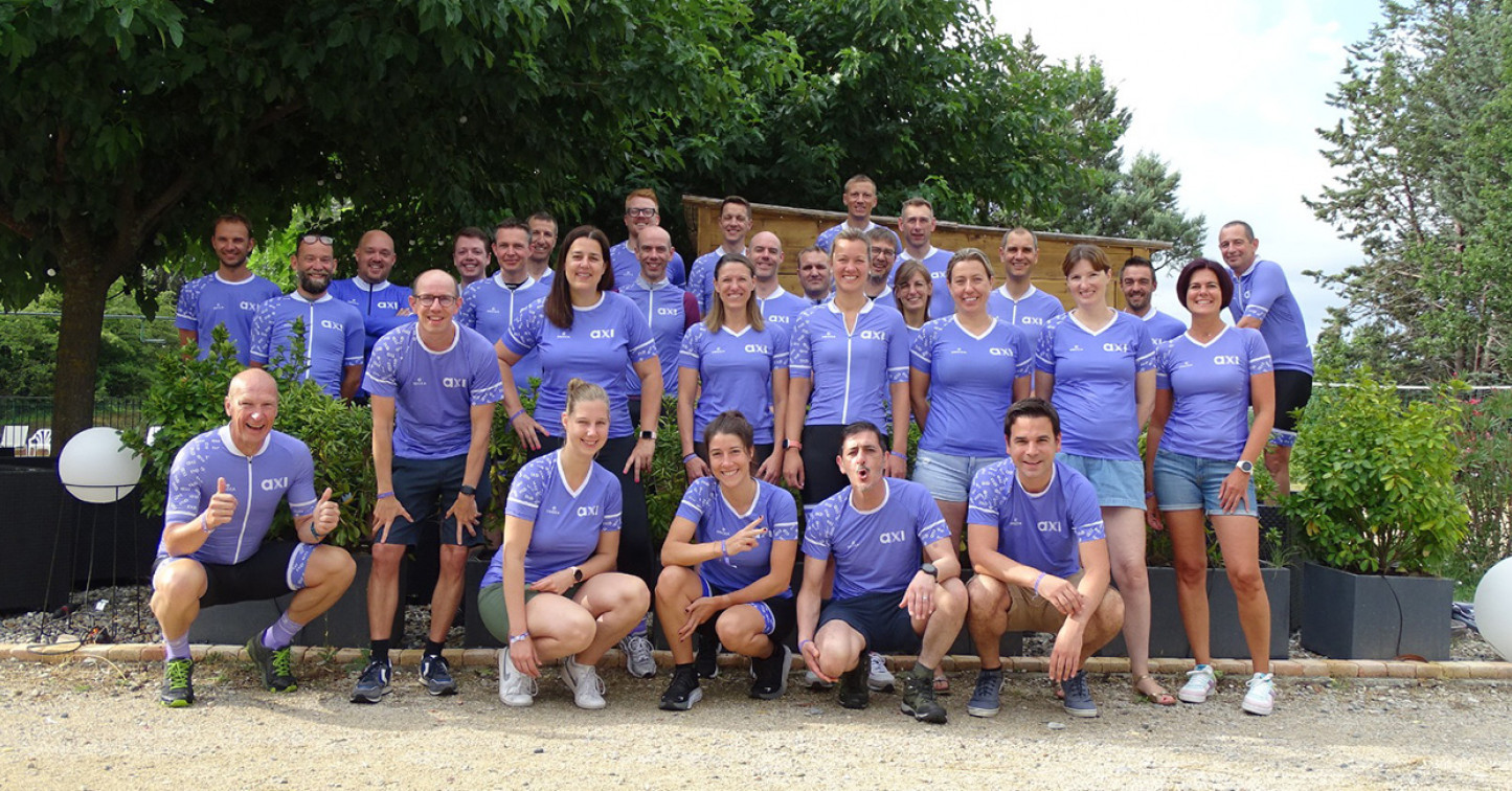 AXI medewerkers naar de Mont Ventoux editie 2022